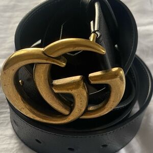 GG Marmont Wide Belt